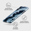 Frozen Lake - Gray Marble Huawei P20 Case 3