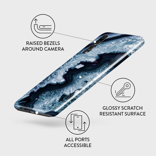 Frozen Lake - Gray Marble Huawei P20 Case 3