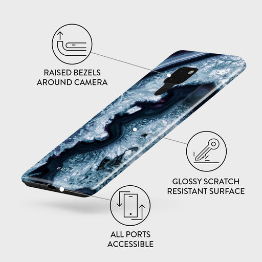 Frozen Lake - Gray Marble Huawei Mate 20 Case 3