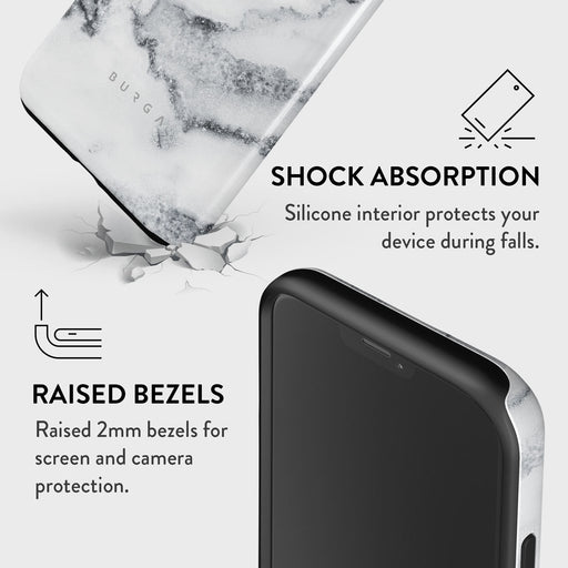 White Winter - Classy Marble iPhone 12 Pro Case 8