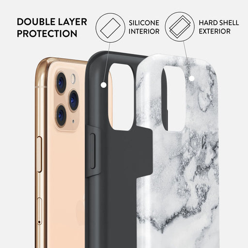 White Winter - Classy Marble iPhone 11 Pro Case 6