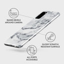 White Winter - Classy Marble Samsung Galaxy S20 Plus 4G / 5G Case 3