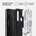 White Winter - Classy Marble Huawei P30 Lite Case 6