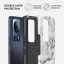 White Winter - Classy Marble Xiaomi 13 Lite Case 2
