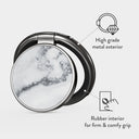 White Winter - Classy Marble Ring Holder 2