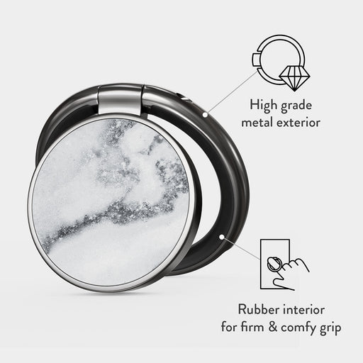 White Winter - Classy Marble Ring Holder 2